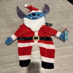 Disney Santa Stitch Walking Pet Costume XX-Large XXL RETIRED Dog Halloween Chewy